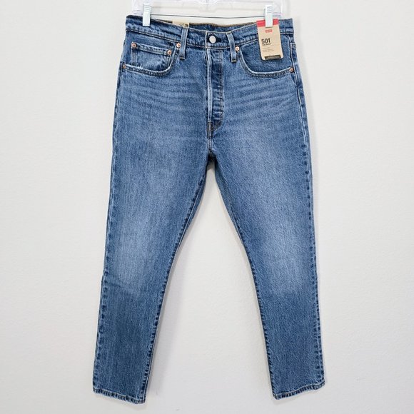 NWT Levi's 501 High Rise Skinny Jeans Classic Size 31